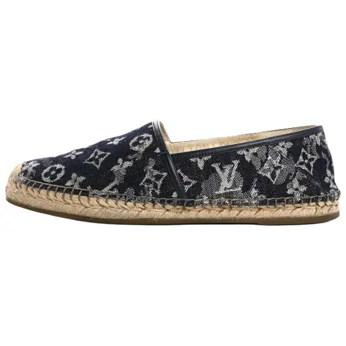 LOUIS VUITTON Waterfall Shoes 'Destroyed Denim Monogram'