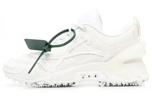 OFF WHITE ODSY Nylon Cushioning Low top Sports Casual Shoes Men's White