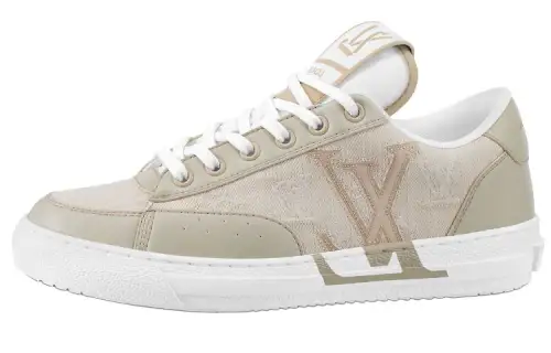 LOUIS VUITTON Charlie Sneakers 'Beige White' Women's