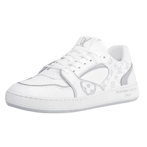 LOUIS VUITTON Stadium Low top Skateboard Shoes Women's White