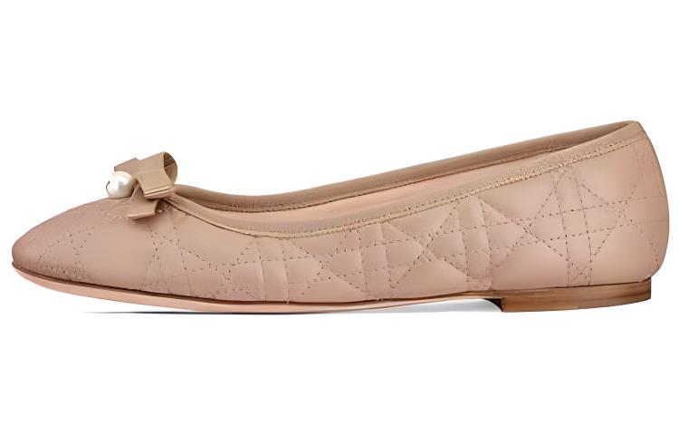 Женские туфли Dior DIOR BALLET FLAT (розовые)
