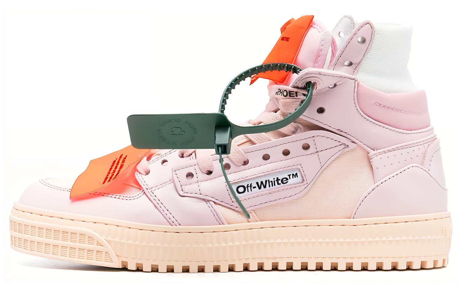 Женские кеды OFF-WHITE Off-Court (розовые)