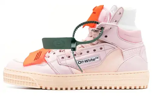 OFF WHITE Off Court 3.0 High Top Sneakers 'Pink Beige' Women's