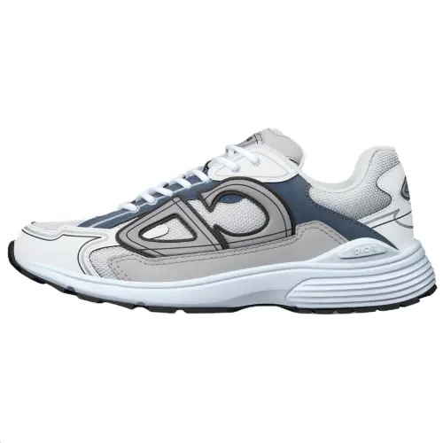 DIOR B30 Countdown Low top Casual Shoes Men's Blue Gray