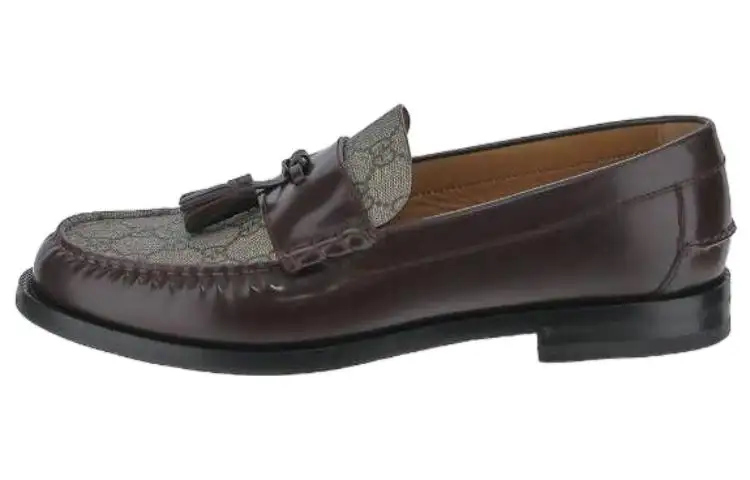GUCCI Loafers Men's Brown