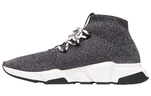 Balenciaga Speed Lace Up Trainer 'Noir Blanc'