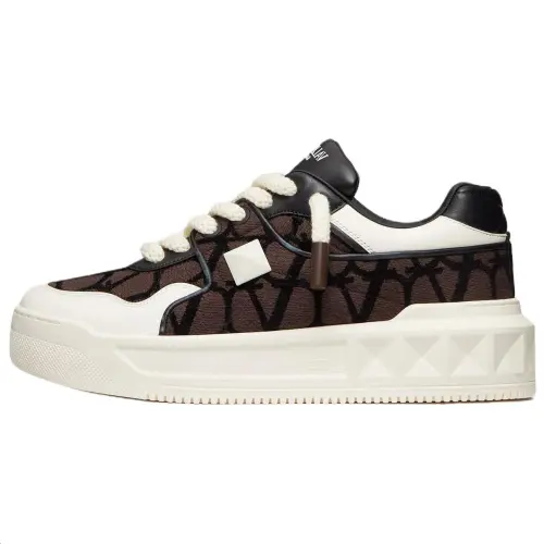 Valentino Garavani One Stud XL Leather Sneakers