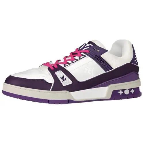 LOUIS VUITTON Trainer Sneakers 'White Purple'