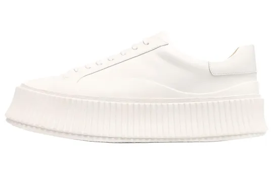 JIL SANDER Ribbed-sole Low-top Sneakers