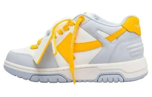 OFF-WHITE Out Of Office Panelled Leather Sneakers