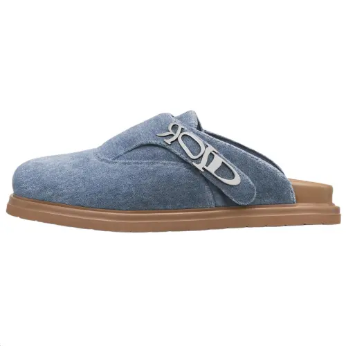 DIOR Lewis Hamilton Closed Toe Slippers Men's Blue