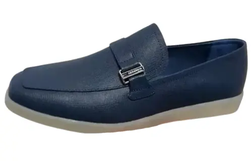 PRADA Men's Casual Shoes Men's Low Top Blue