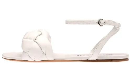 MIU MIU One Strap Sandals Women's White