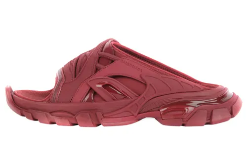 Balenciaga Track Slide Sandal Burgundy