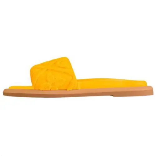 LOUIS VUITTON Bliss Slide Slippers Women's Yellow