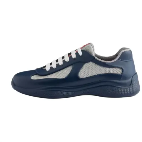 PRADA America's Cup Low top Casual Shoes Unisex Blue
