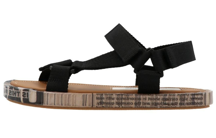 Женские сандалии Maison Margiela Replica (черные)