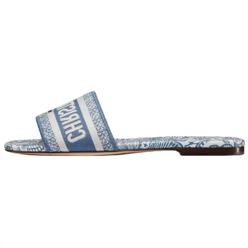 DIOR Dway Slide Slippers Women's Blue