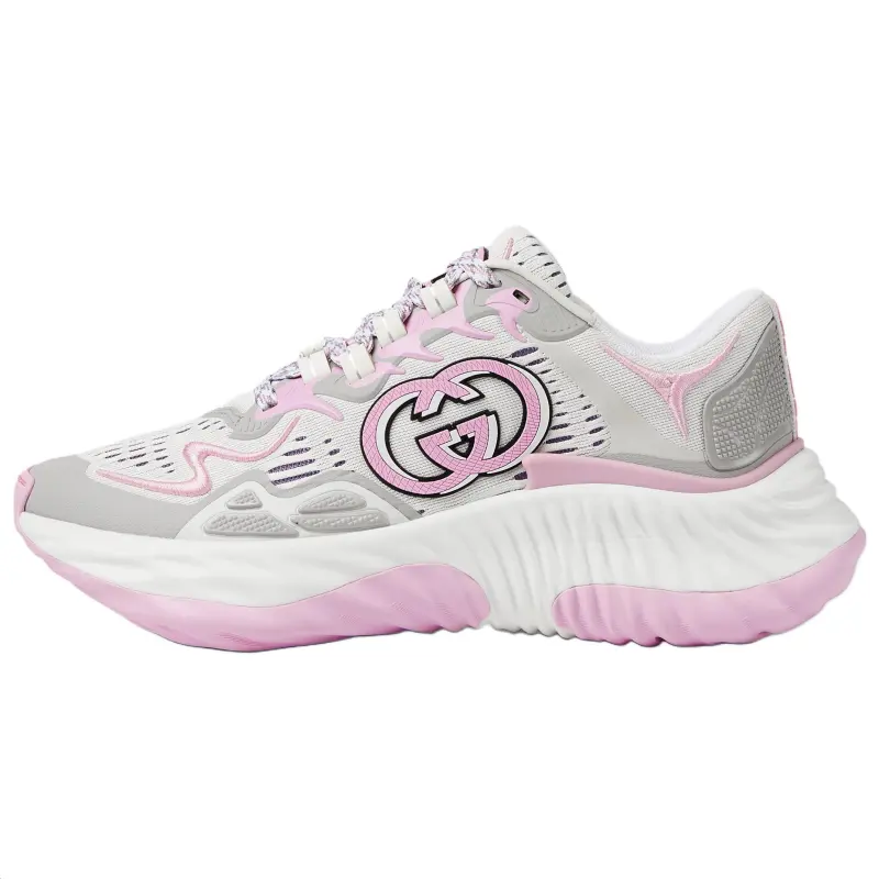 GUCCI Ripple Low top Casual Shoes Women's Pink