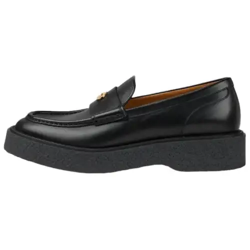 GUCCI Menen Interlocking G-plaque Loafers