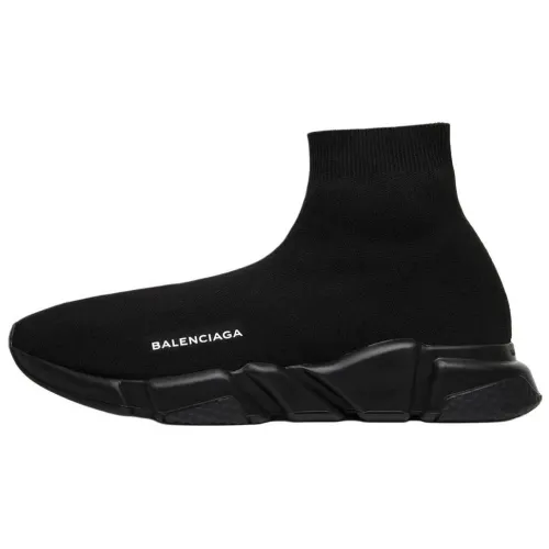 Balenciaga Speed Trainer Mid 'Triple Black' Women's