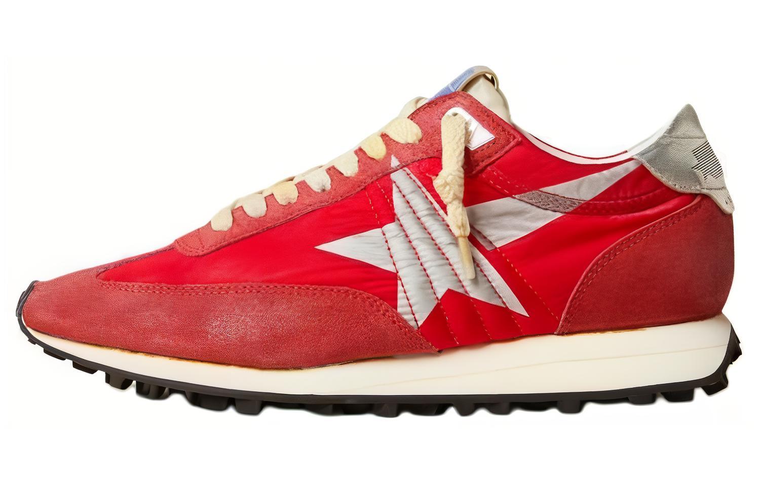 Женские кеды Golden Goose Marathon Running (красные)