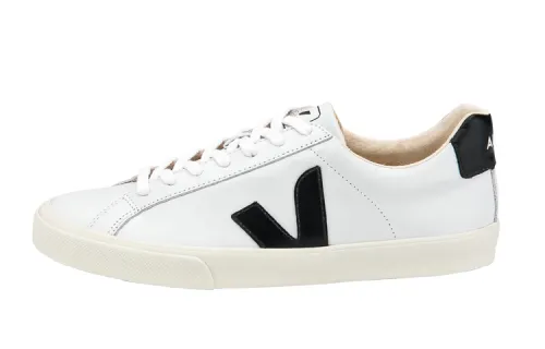 VEJA Esplar Leather 'White Black'