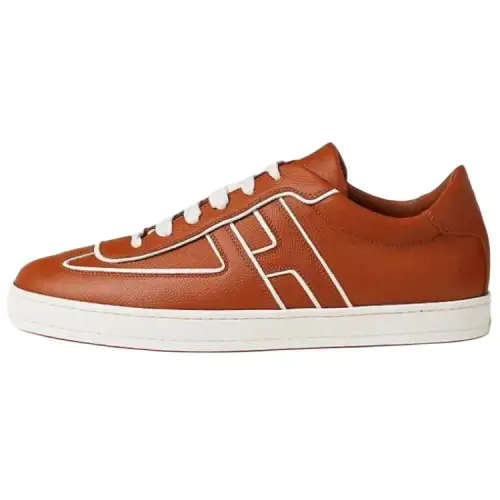 HERMES Boomerang Low top Skateboard Shoes Men's Red