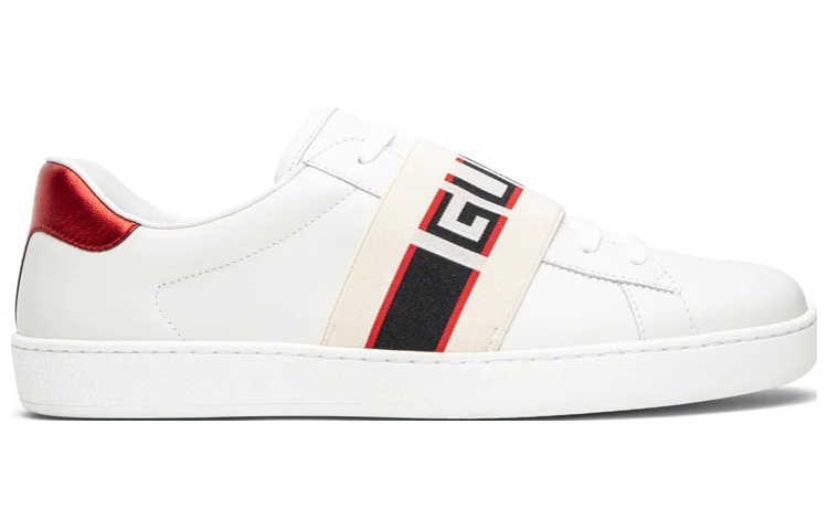 Мужские кеды Gucci ACE (белый) — фото 3