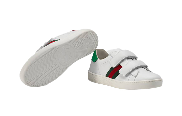детские кеды Gucci ACE (белые) — фото 5