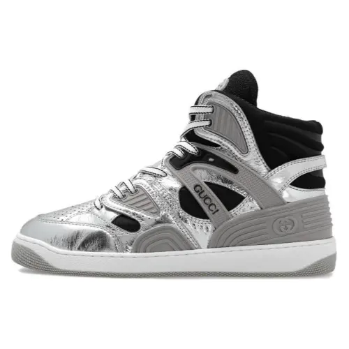 Gucci Basket High 'Silver Black'