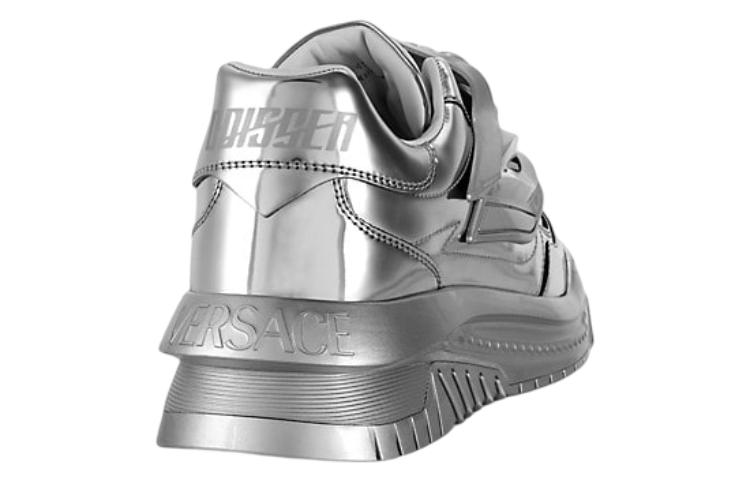 VERSACE Odissea Caged Rubber Medusa Sneaker 'Silver'