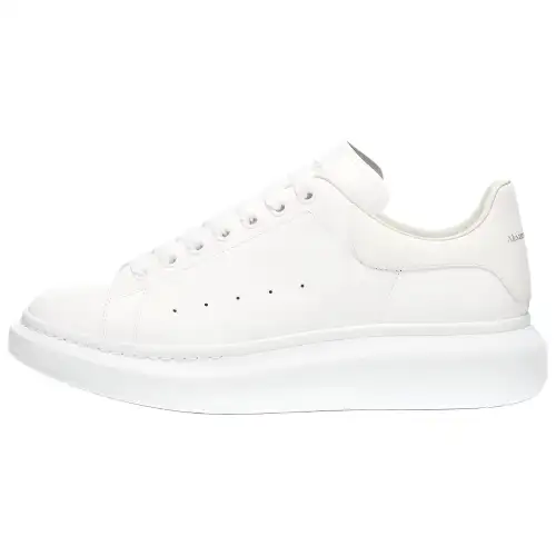 Alexander McQueen Glow In The Dark Heel Tab 'White'