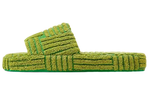 Bottega Veneta Resort Sponge Slide Slippers Women's Kiwi Peach