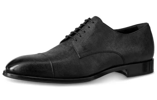 LOUIS VUITTON Minister Dress Shoes Casual Shoes Men's Black