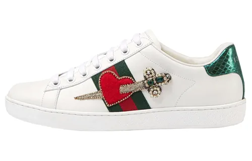 Gucci Wmns Ace Embroidered 'Bee' Women's