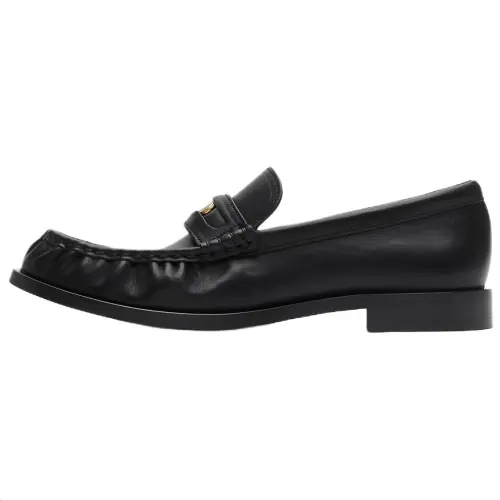 Burberry CADET Calfskin Loafers Women's Black