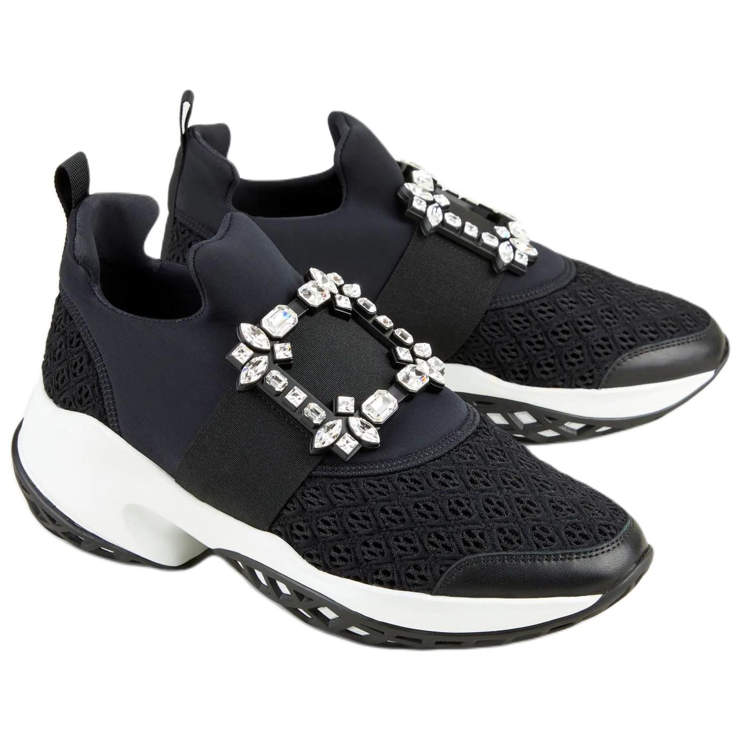 Roger Vivier embellished slip-on sneakers Women's