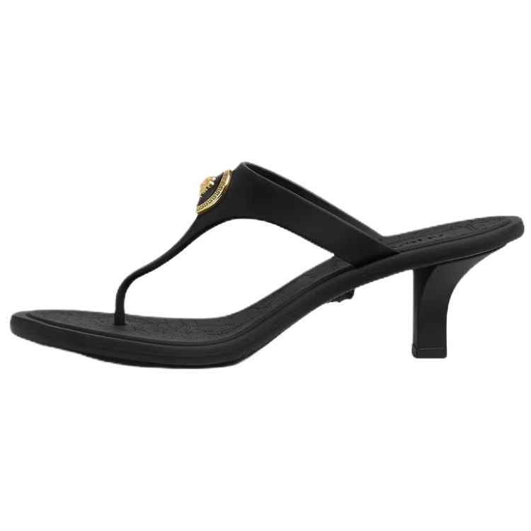 Женские шлепанцы Versace Alias (черные)
