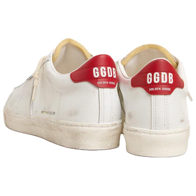Женские кеды Golden Goose Match Star Matchstar (белые) — фото 5