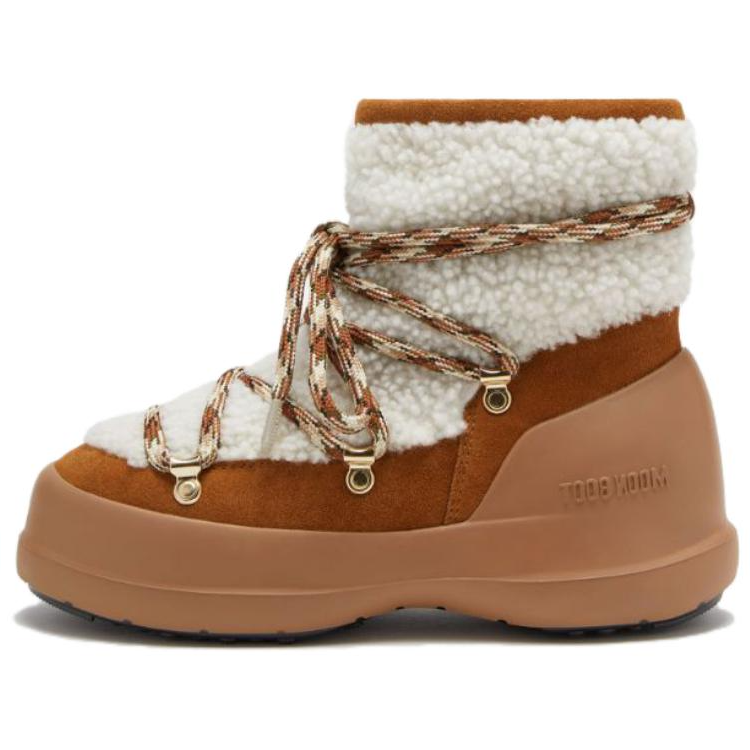 Женские ботинки Moon Boot Luna (коричневые)