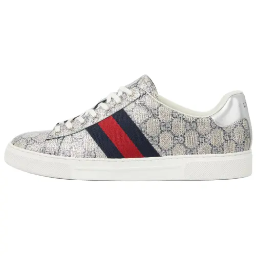 Gucci Ace 'GG Supreme Canvas - Beige Blue'