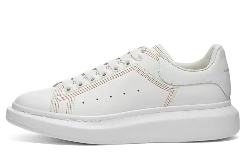 Alexander McQueen Oversized Embroidered White Multi