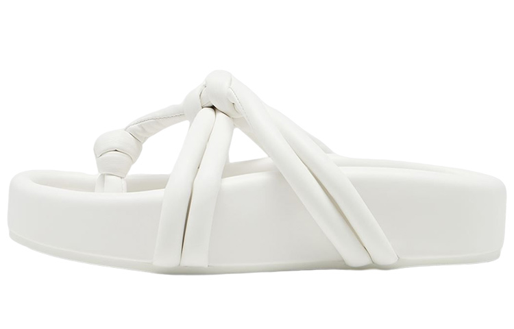 MM6 Maison Margiela Comfortable flip flops, white slippers