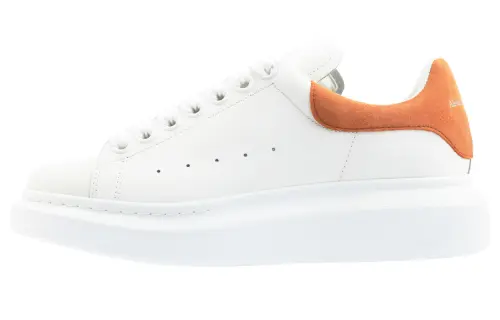 Alexander McQueen Oversized Sneaker 'White Orange' Women's