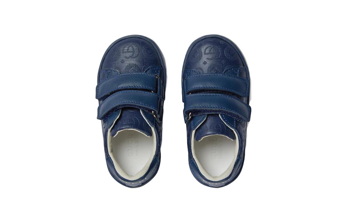 Кеды Gucci (темно-синие) — фото 4