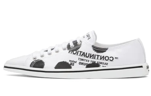 PRADA Low top Skateboard Shoes Women's White