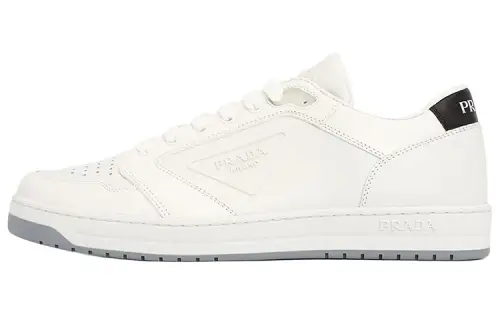PRADA District Leather Sneakers 'White' Women's