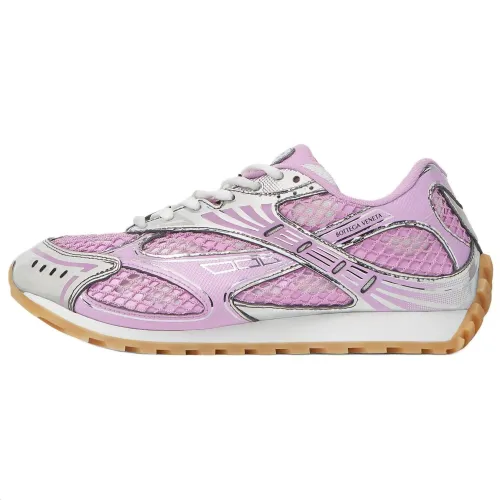 Bottega Veneta Orbit Gloss Silver Women's