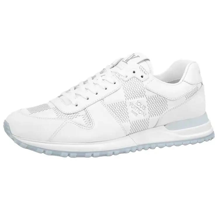 LOUIS VUITTON Run Away Low top Casual Shoes Men's White